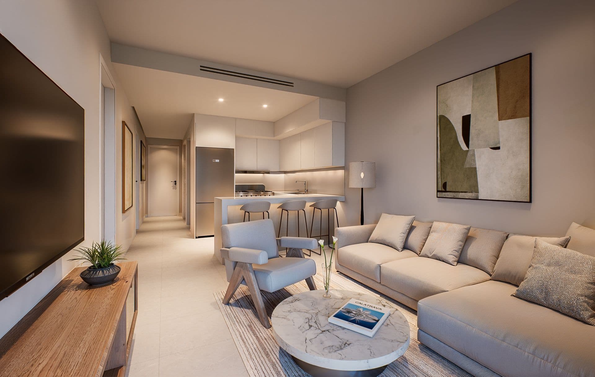 Apartamenty z widokiem na pole golfowe